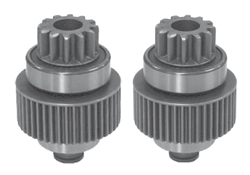 Differences between starter drives 1676 and 1081